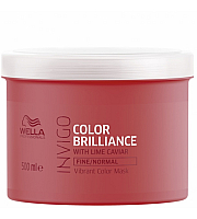 Wella INVIGO Color Brilliance - Маска-уход для защиты цвета нормальных и тонких волос 500 мл